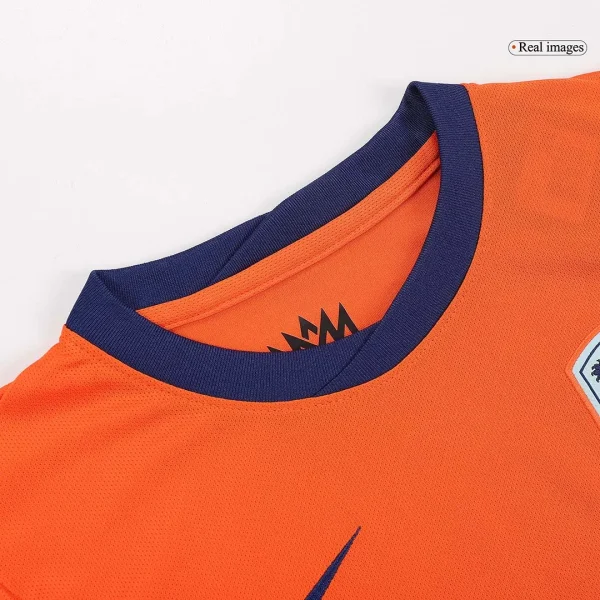 Kids Netherlands Home Jersey Kit Euro 2024 - Image 9