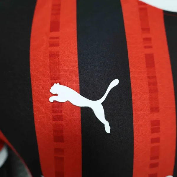 24-25 AC Milan Home Soccer Jersey Player Version - Image 5