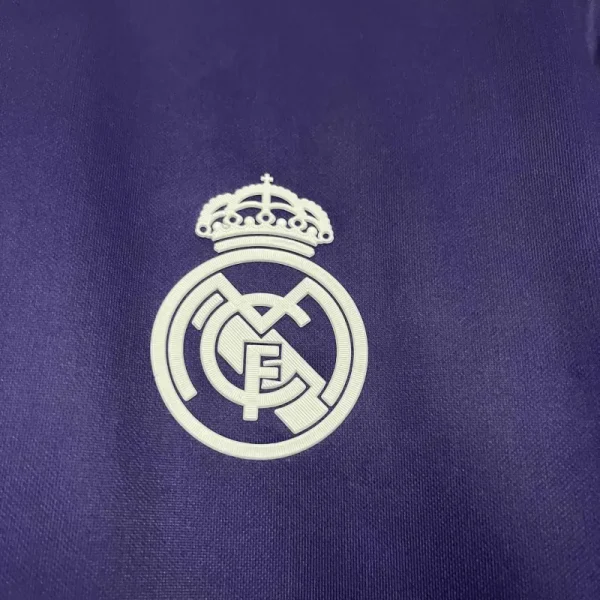23-24 Real Madrid Y-3 Fourth Jersey Purple - Image 4