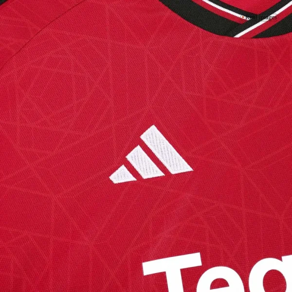23-24 Manchester United Jersey Home - Image 7