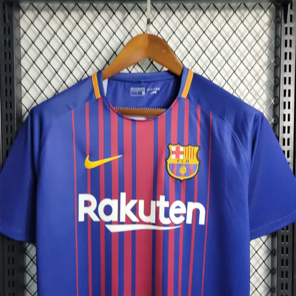 17-18 Barcelona Home Stadium Retro Jersey - Image 3