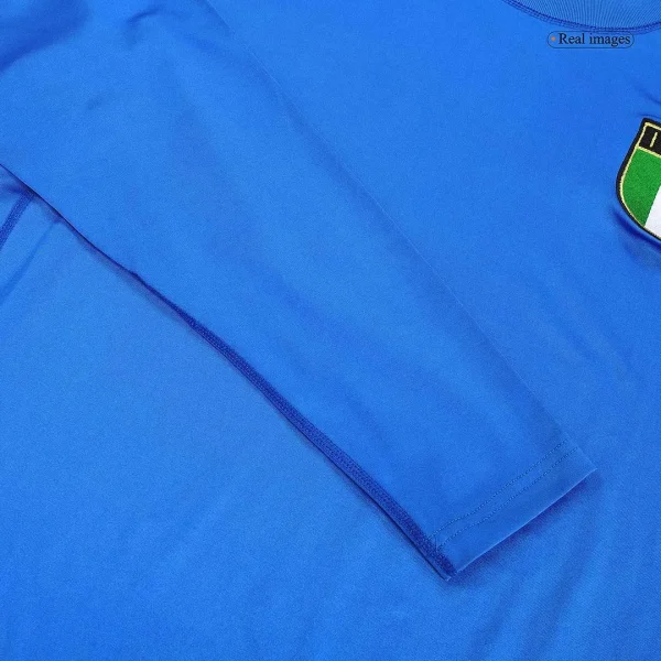 Italy Retro Home Long Sleeve Jersey 2000 - Image 5
