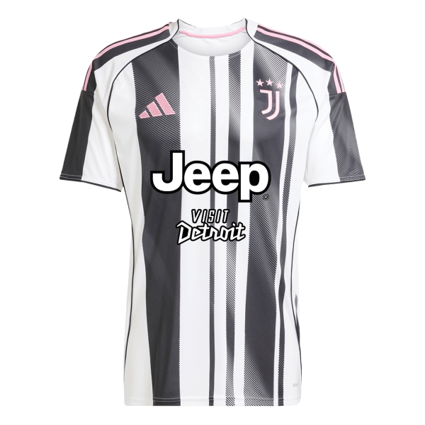 Juventus Soccer Jersey Home Custom Shirt 2025-26 - Image 2