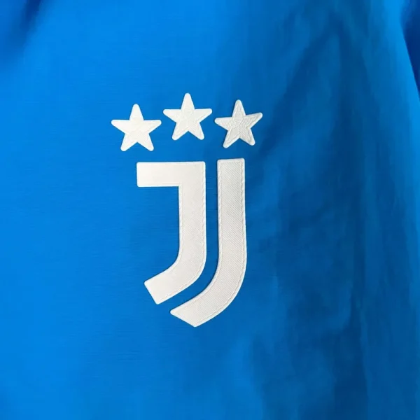 2023-2024 Juventus Reversible Windbreaker Blue Soccer Jersey 1:1 Thai Quality - Image 8