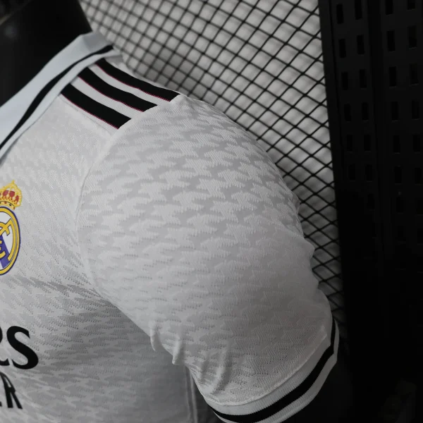 Real Madrid 24-25 Home Player Edition White POLO Shirt - Image 5