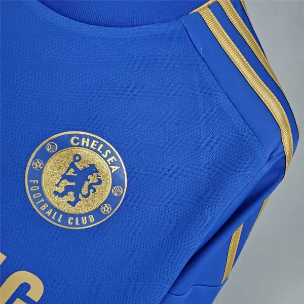 12-13 Chelsea Retro Jersey Home - Image 6