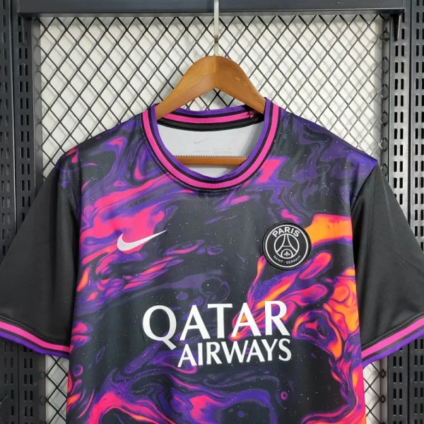 24-25  Paris Saint-Germain Training Wear Football Shirt - Image 4