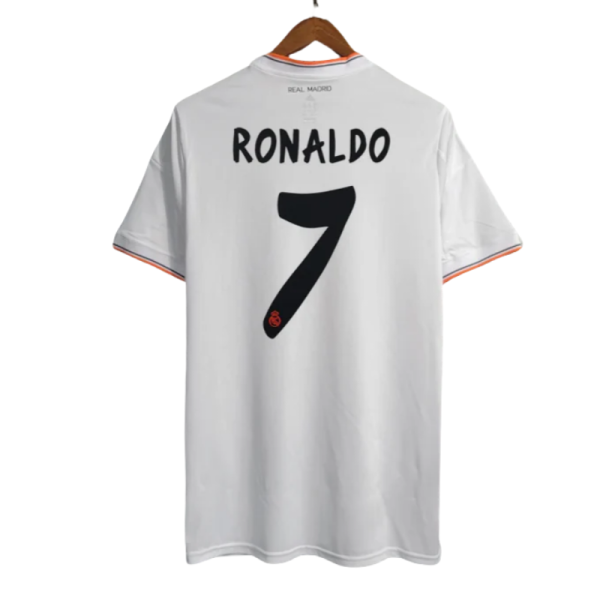 2013-14 Real Madrid Home Retro Jersey - Image 2