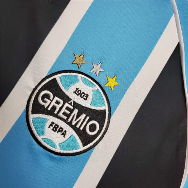 Grêmio FBPA 2000/01 Retro Soccer Jersey Home Replica - Image 6