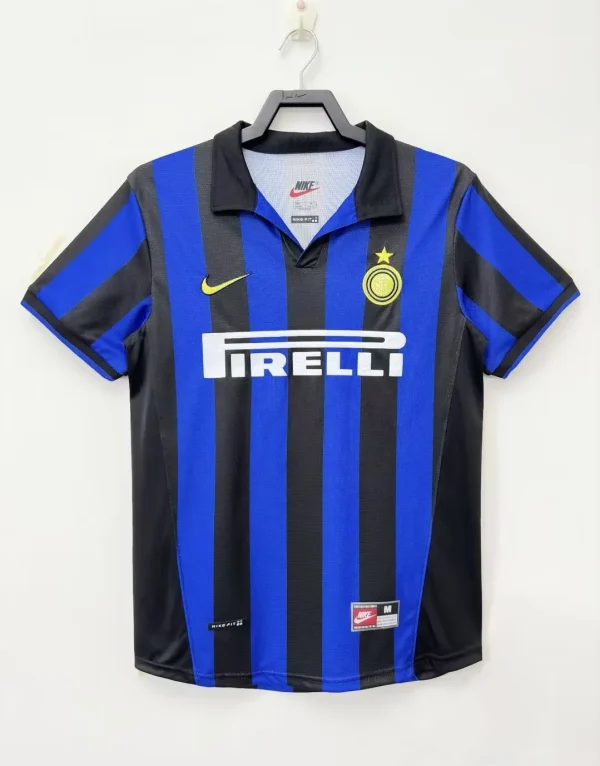 98-99 Inter Milan Retro Jersey Home - Image 3