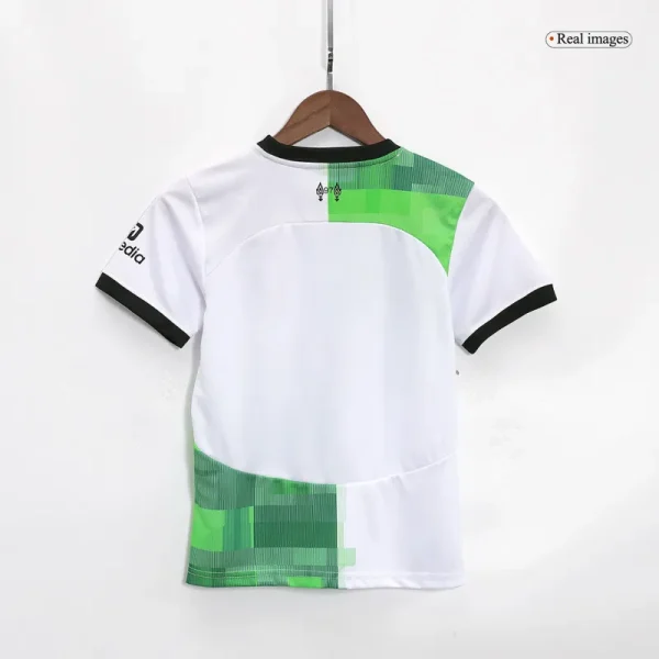23-24 Kids Liverpool Away Jersey Kit - Image 5