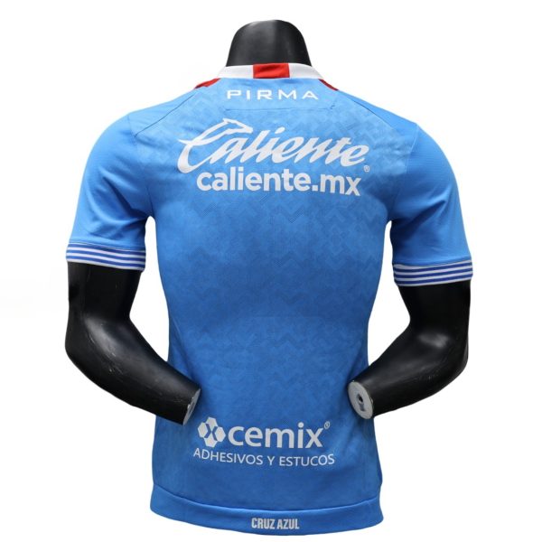 Authentic Soccer Jersey Cruz Azul Home Shirt 2024-25 - Image 4