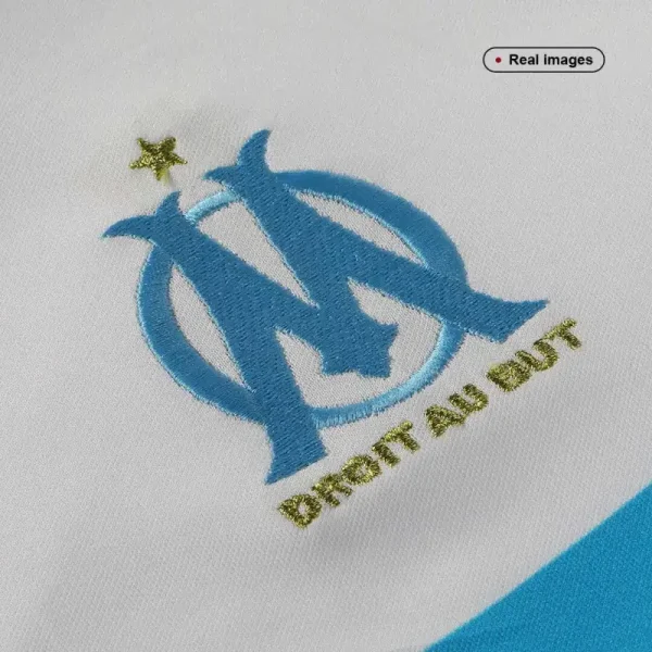 05-06 Marseille Retro Jersey Home - Image 7
