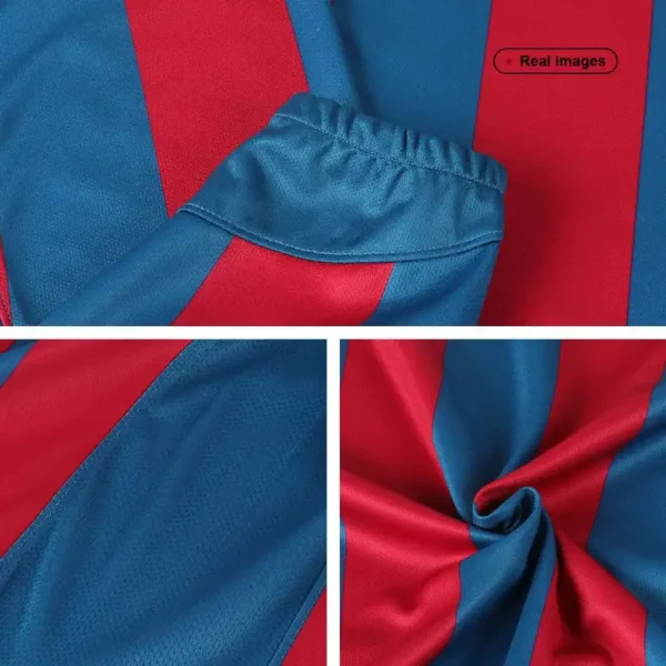 2005/06 Barcelona Retro Long Sleeve UCL Edition Home Jersey - Image 7