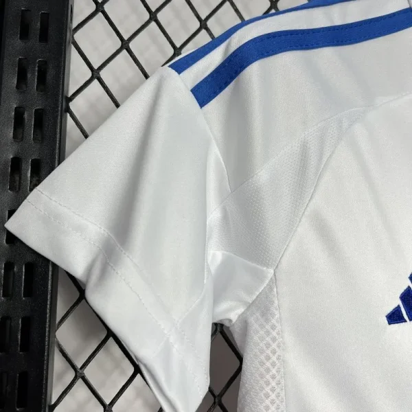 24-25 Olympique Lyonnais Home Kids Kit Jersey+Shorts - Image 6