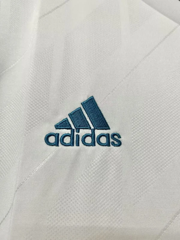 2017/18 Real Madrid Retro Home Long Sleeve Jersey - Image 6
