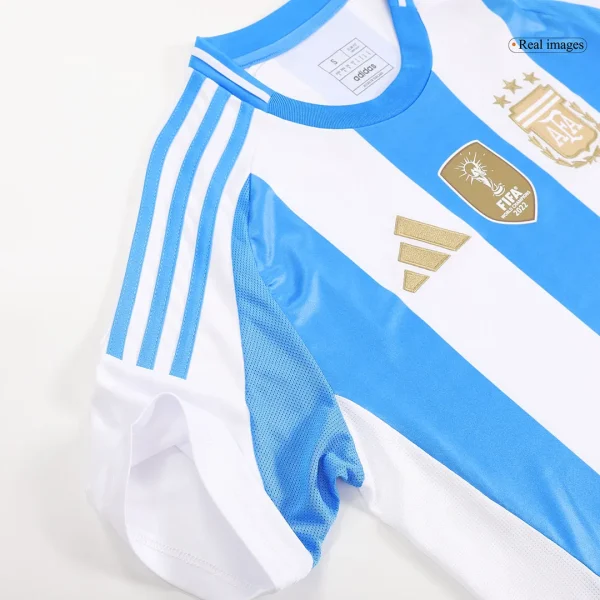 2024 Argentina Home Jersey Messi #10 Di Maria #11 J.Álvarez #9 Copa America - Image 5