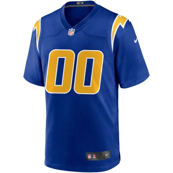Men's Los Angeles Chargers Nike Royal Alternate Custom Game Jersey - Image 3