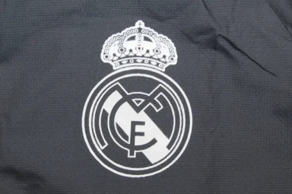2024-2025 Real Madrid Jersey Windbreaker Grey - Image 4