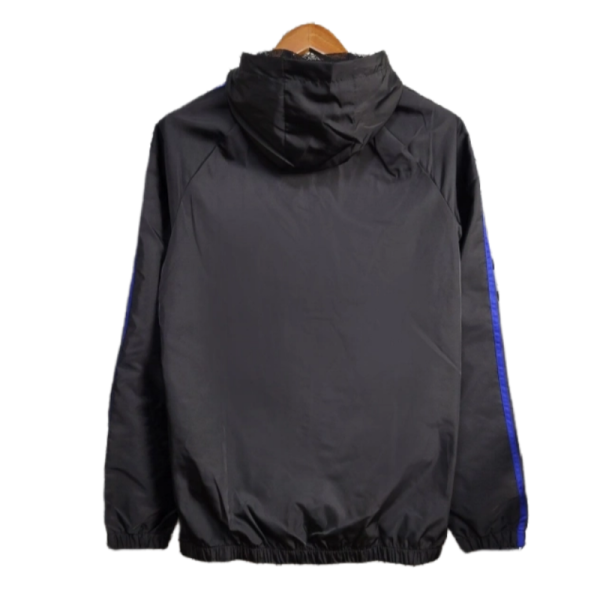 24-25 Real Madrid Windbreaker Black Football Shirt - Image 2