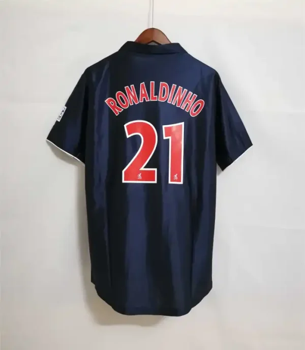 01-02  PSG Retro Jersey Home - Image 9