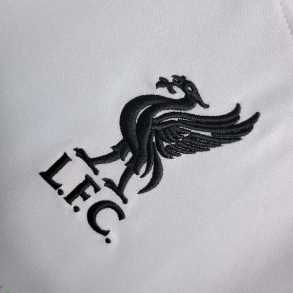 23-24 Liverpool Away white green black Soccer Jersey - Image 5