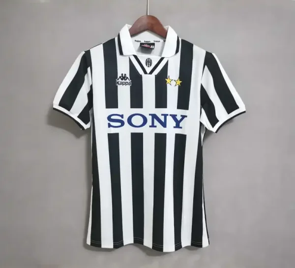 1996-97  Juventus Del Piero #10 Zidane #21 Retro Jersey Home Replica - Image 8