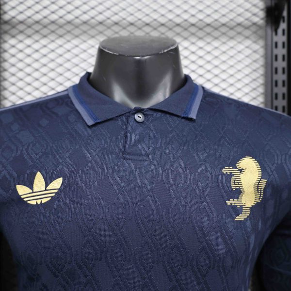 24-25 Juventus Away Soccer Jersey Player Version Long Sleeve - Image 5