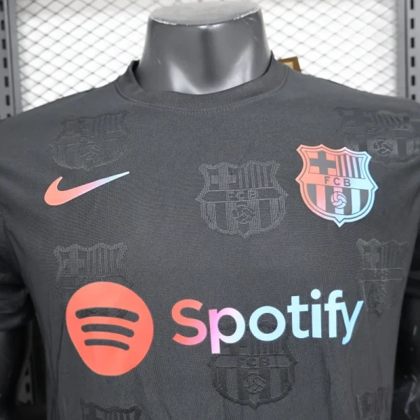 2024/25 Barcelona Away Jersey Spotify Logo Without Text Player Version - Image 3