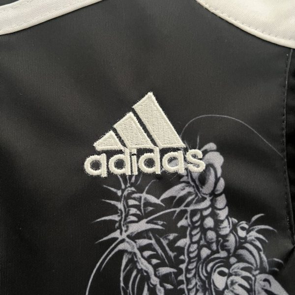 Real Madrid 14-15 Third Retro Kid Kits Black Jersey - Image 6