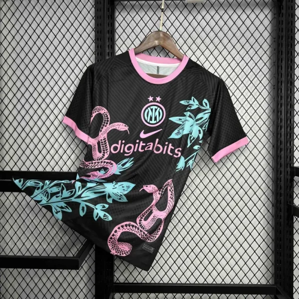 24-25 Inter Milan Black Special Edition Kit Jersey - Image 3