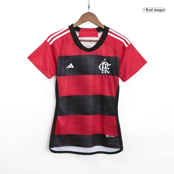 Women's CR Flamengo  2023/24 Home Jersey Replica - Image 4