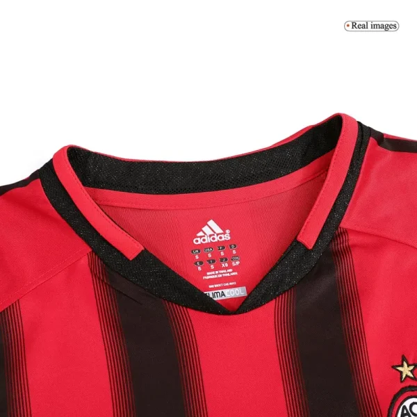 AC Milan Retro Home Long Sleeve Jersey 2004/05 - Image 3