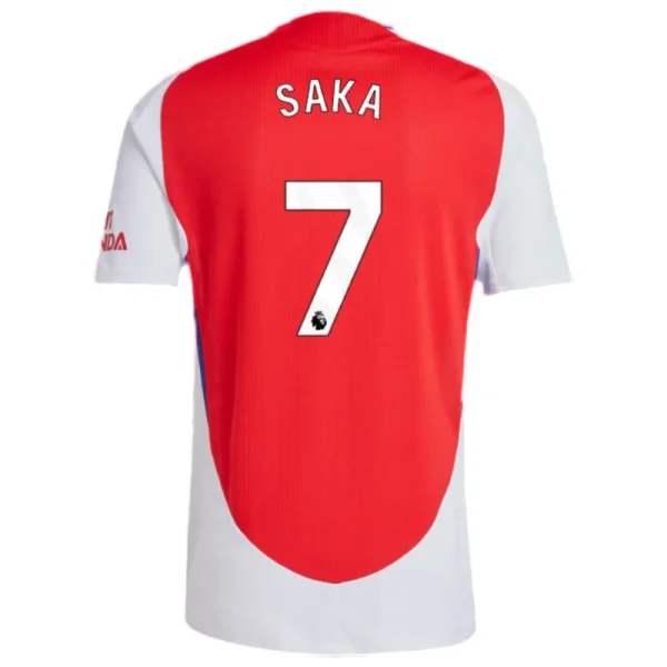 Arsenal Home HAVERTZ #29 SAKA #7 ØDEGAARD #8 RICE #41 Soccer Jersey 2024-25 - Image 5
