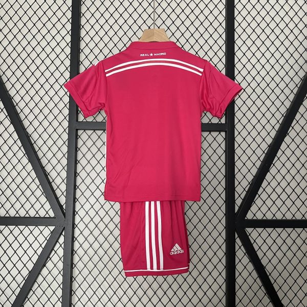 Real Madrid 14-15 Away Retro Kids Kits Vintage Children Sets Football Jersey - Image 3