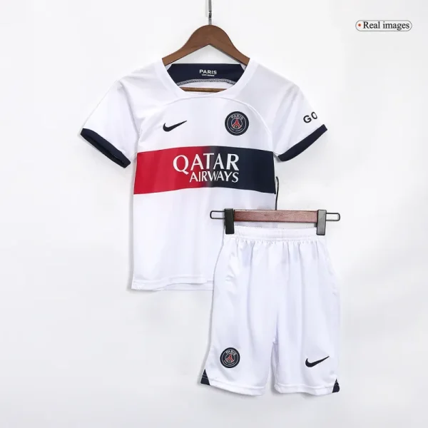 23-24  Kids PSG Away Jersey Kit - Image 3