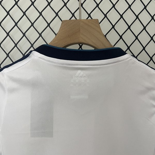 Real Madrid 12-13 Home Retro Kid Kits White Jersey - Image 9
