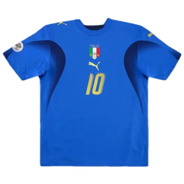 Italy Retro Jersey Home World Cup 2006 - Image 3