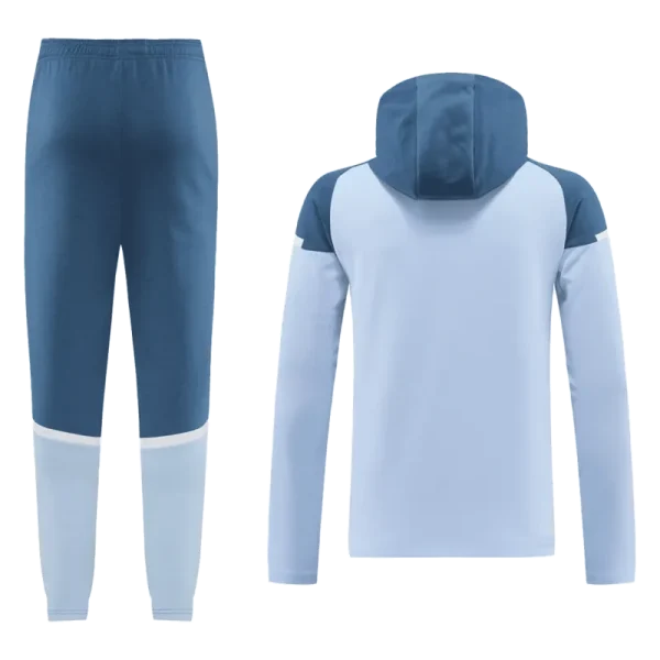 Manchester City Hoodie Training Kit (Jacket+Pants) 2024-25 - Image 2