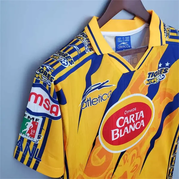 Tigres UANL 1997/98 Retro Jersey Home - Image 9