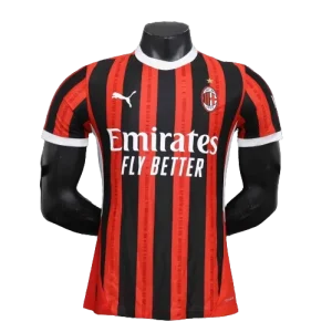 24-25 AC Milan Home Soccer Jersey Player Version