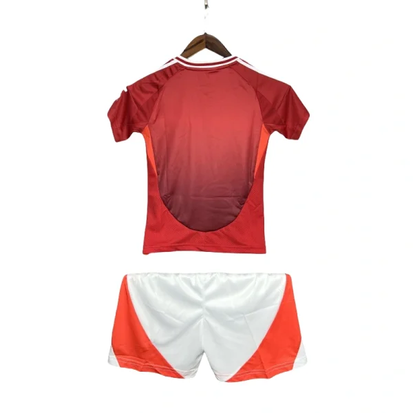 24-25 Manchester United Home Kids Jersey+Shorts - Image 2