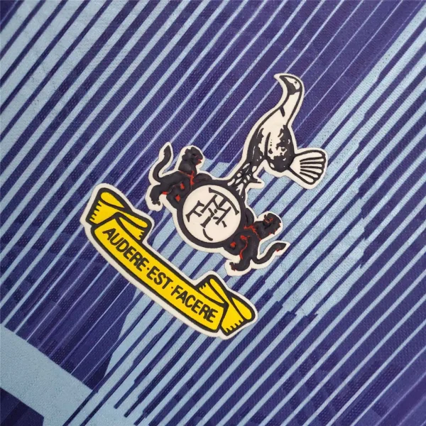 Tottenham Hotspur Soccer Jersey Away Retro Replica 1992/94 - Image 5