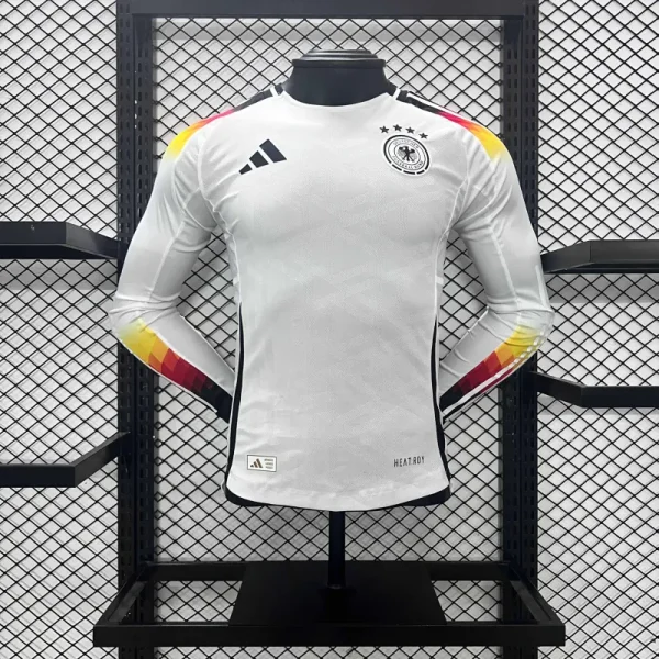 2024 Germany Euro Cup Home Jersey Long Sleeve Player Version - Image 3