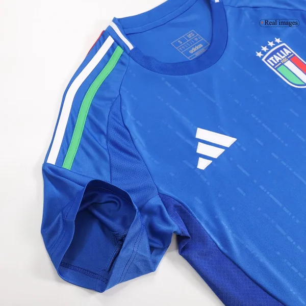 Men's Italy Home Kit(Jersey+Shorts) Euro 2024 - Image 4