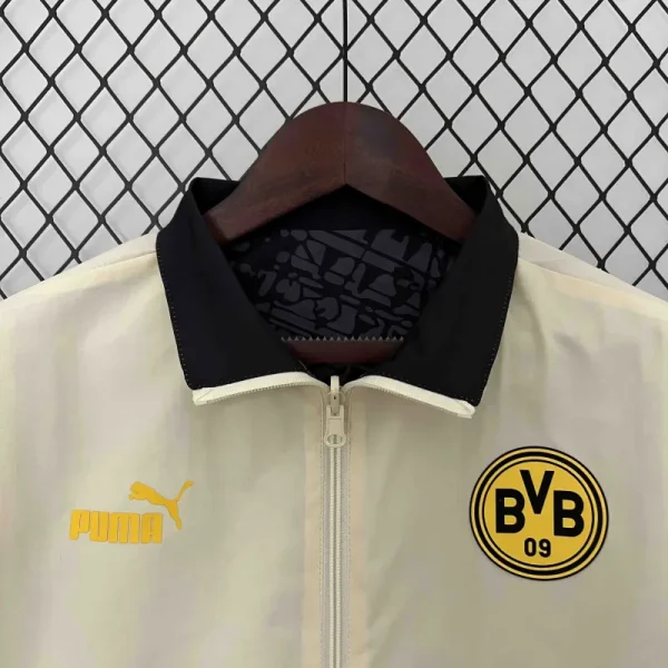2024 Dortmund Trench Coat Reversible Windbreaker Double-Sides Jacket Sport - Image 6