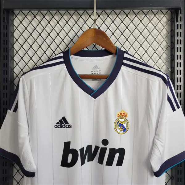 2012-13 Real Madrid Home Retro Jersey - Image 6