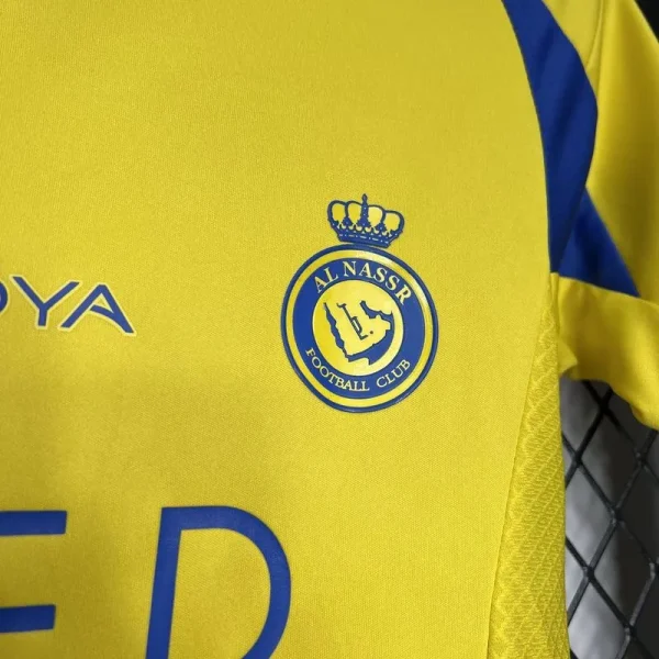 2024-25 Kids Al Nassr Home Kit Jersey+Shorts - Image 5