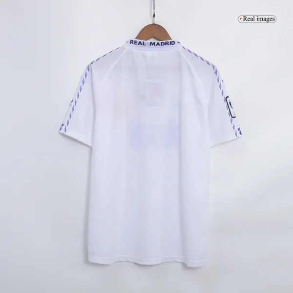 Real Madrid Retro Jersey Home Shirt 1996-97 - Image 3