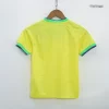 Brazil Kids Soccer Jersey Home Kit(Jersey+Shorts) World Cup 2022 - Image 5